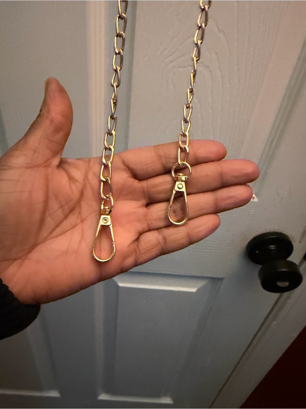 Gold Chain crossbody Strap - Picture 3 of 3